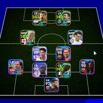 eFootball Accounts Legends & Iconic Players Android|5 Epic Lilian Thuram,Sergio Aguero,Paul Scholes,Andriy Shevchenko,Raul|5