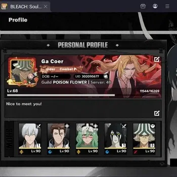 BLEACH: Soul Resonance Accounts Nuverse