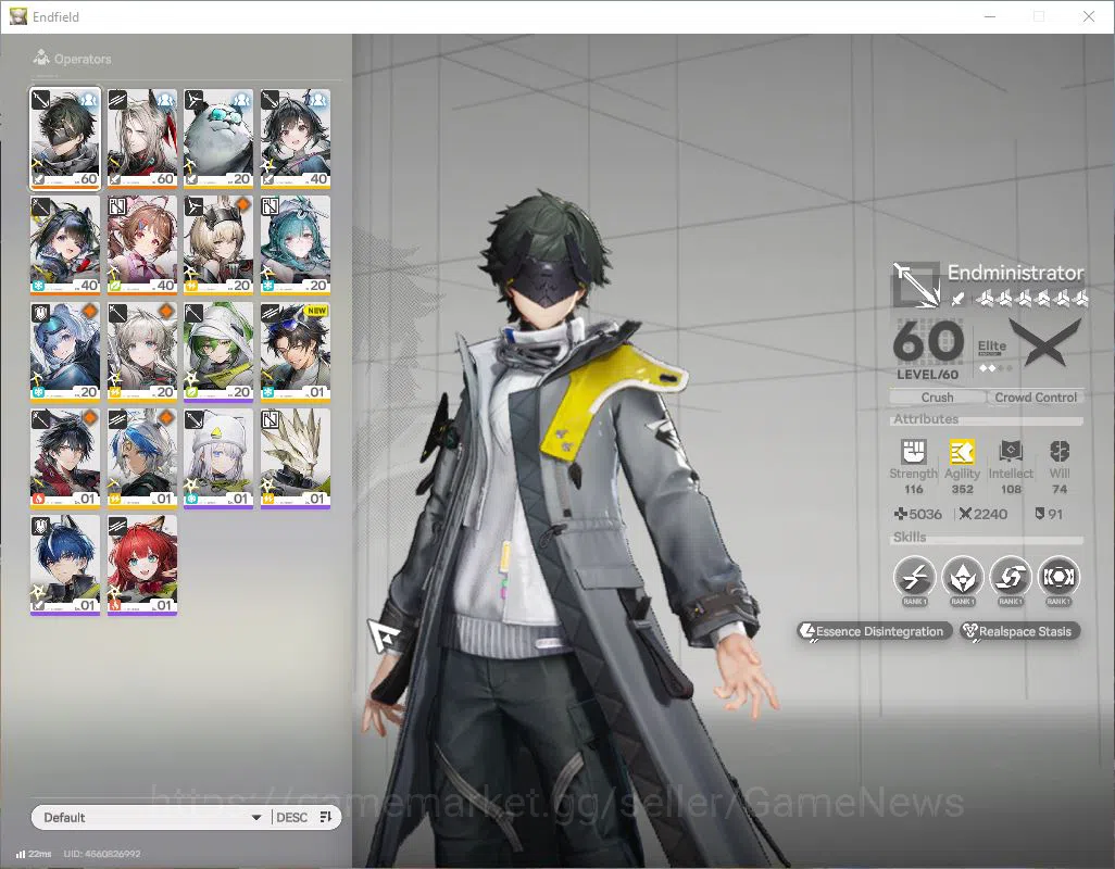 Arknights: Endfield Accounts ASIA|Lv47|SSR 3(1Limit)+6(*6WP)|Tangtang,ArdeliaP2 image 4