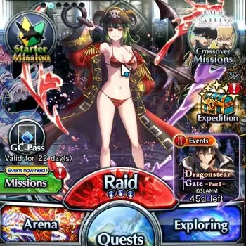 Grand Summoners Mid-Game Global|Rank 44|2 Ascend+1 TW| Yuyuko Saigyouji+TW, image 1