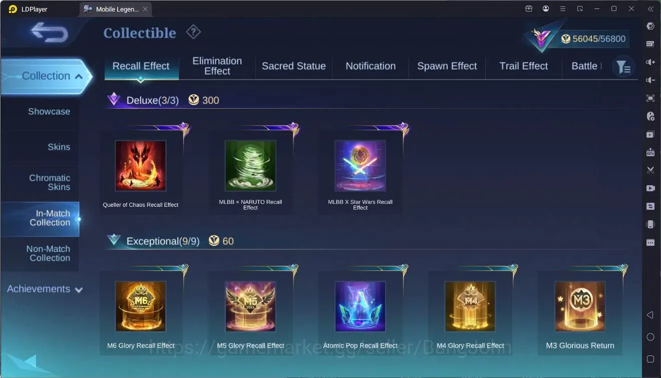 Mobile Legends: Bang Bang Accounts Global|Hero 132|Skin 270|Renowned|KOF Krina|CC Nat image 15