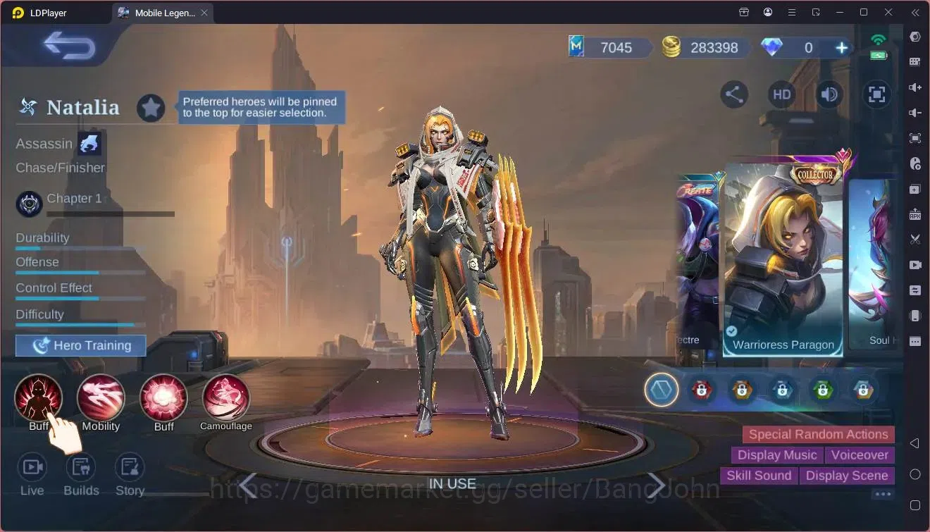 Mobile Legends: Bang Bang Accounts Global|Hero 132|Skin 270|Renowned|KOF Krina|CC Nat image 20