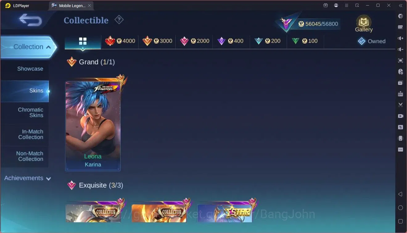 Mobile Legends: Bang Bang Accounts Global|Hero 132|Skin 270|Renowned|KOF Krina|CC Nat image 7