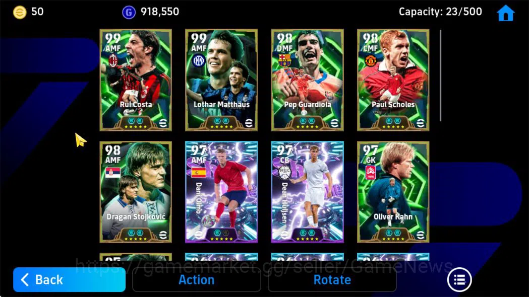 eFootball Accounts Mobile|Visionary Pass(Rui Costa,Pep Guardiola,Dean image 14