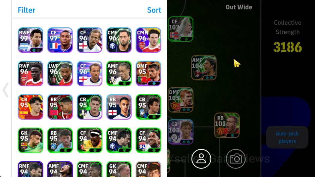 eFootball Accounts Mobile|Visionary Pass(Rui Costa,Pep Guardiola,Dean image 15