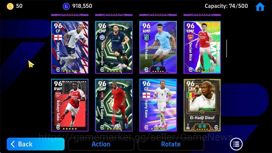 eFootball Accounts Mobile|Visionary Pass(Rui Costa,Pep Guardiola,Dean image 2