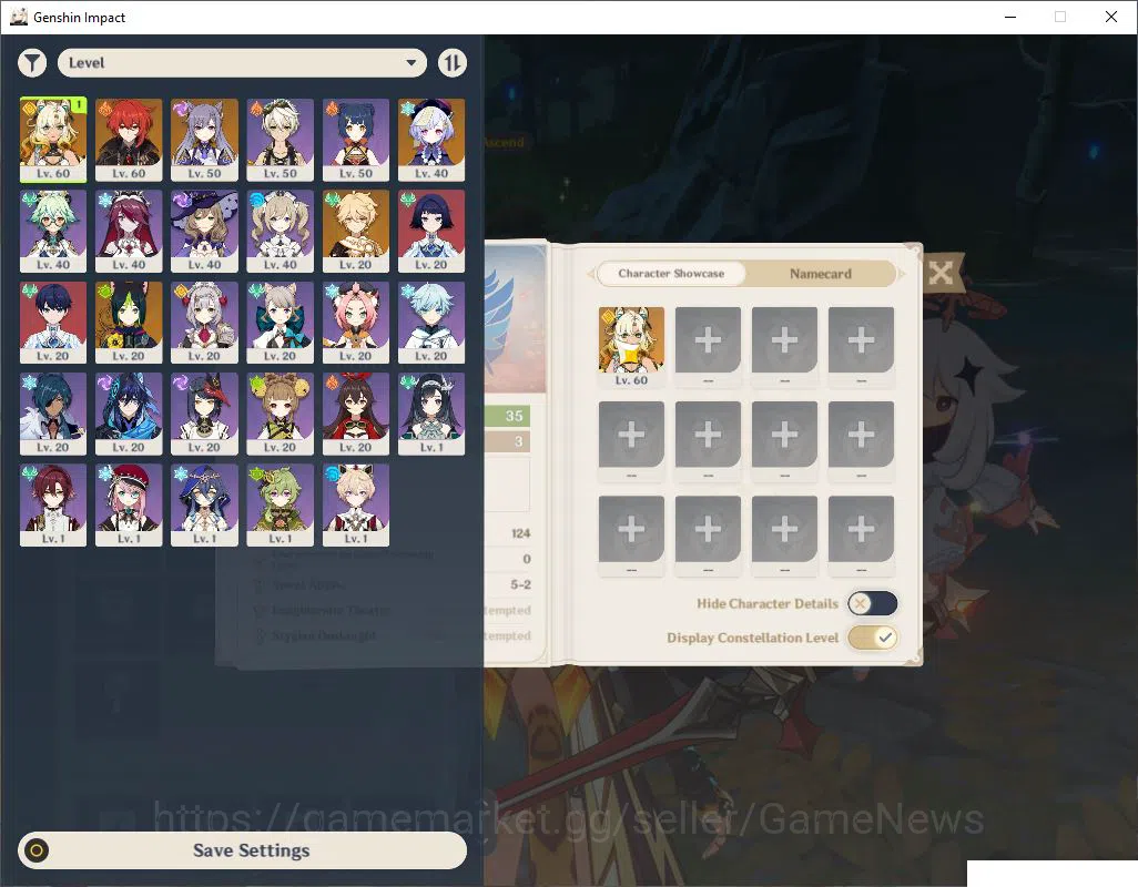 Genshin Impact Accounts Asia|AR 35|1 Limited +1(*5Weapon) | Xilonen |Fragi image 2