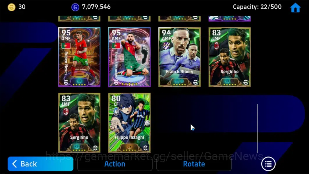eFootball Accounts Android|BigTime Glanuigi Buffon,Filippo Inzaghi,Ma image 9