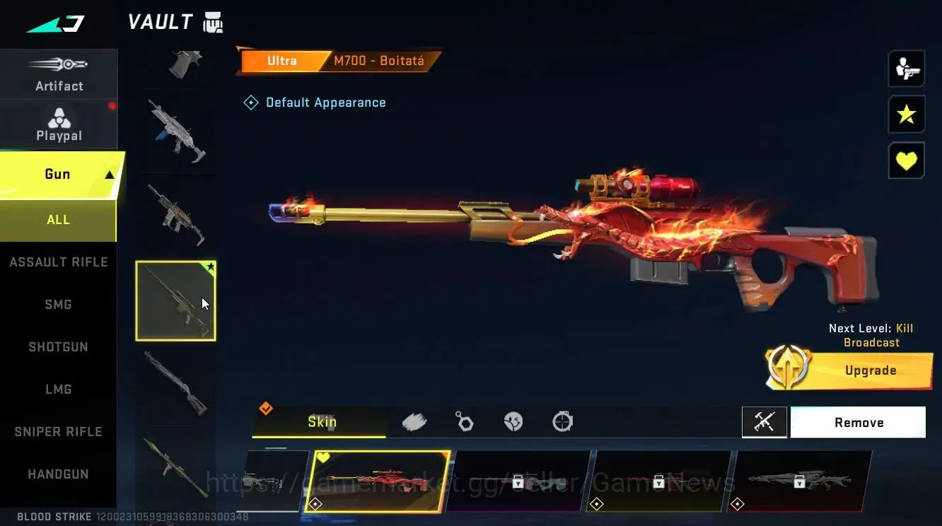 Blood Strike Accounts ASIA|ULTRA M700-Boitatá, Collection [Aircraft Plum image 5