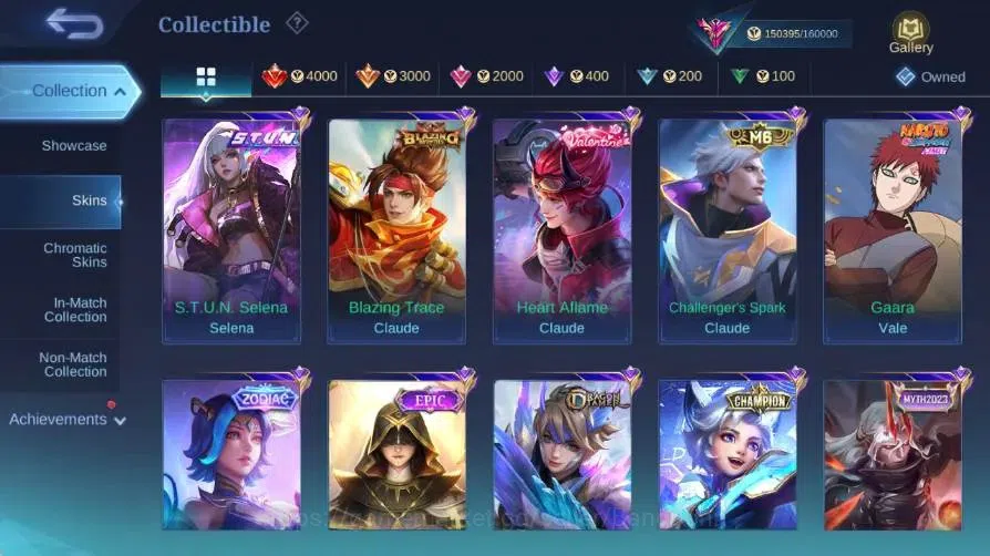 Mobile Legends: Bang Bang Accounts Global|Skin 512|Exalted|Legend Gusion+Lunox|PRIME image 10