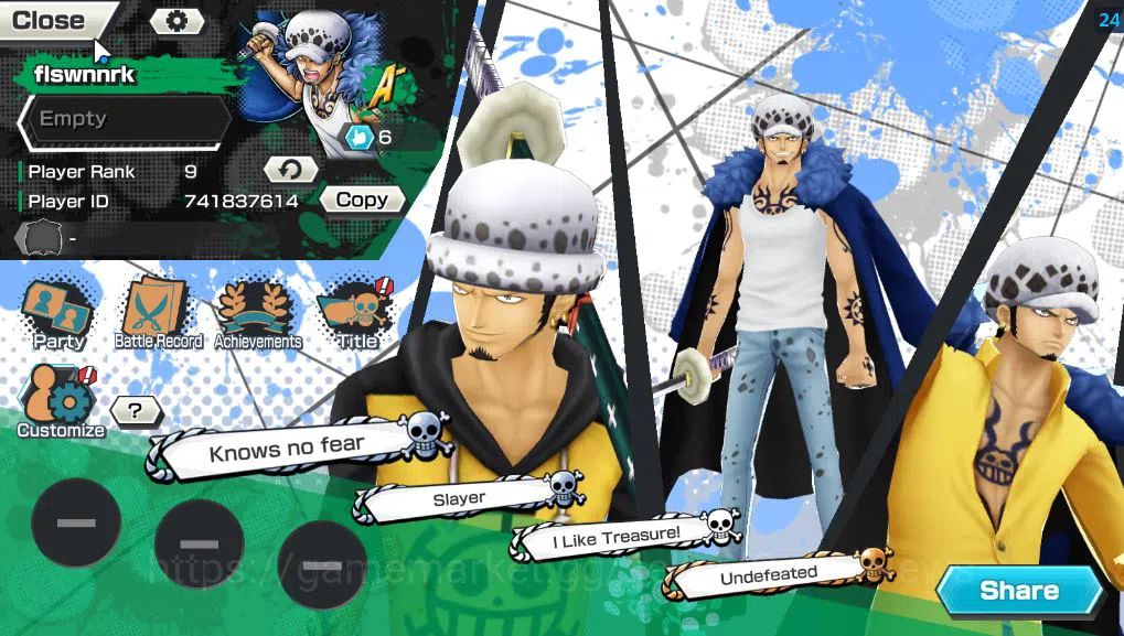 One Piece Bounty Rush Accounts Mid-Tier Global|4 EX|Blackbeard Pirates Kuzan,Winner Is Trafalgar Law,Legendary Hero 2