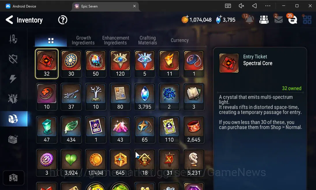 Epic Seven Accounts Mid-Tier ASIA Verif| 9 ML(BArunka,Belian,SS Vivian,Etc)+Stark,TA Coli,Etc|AUTO W Hunt|271 Speed SE 17