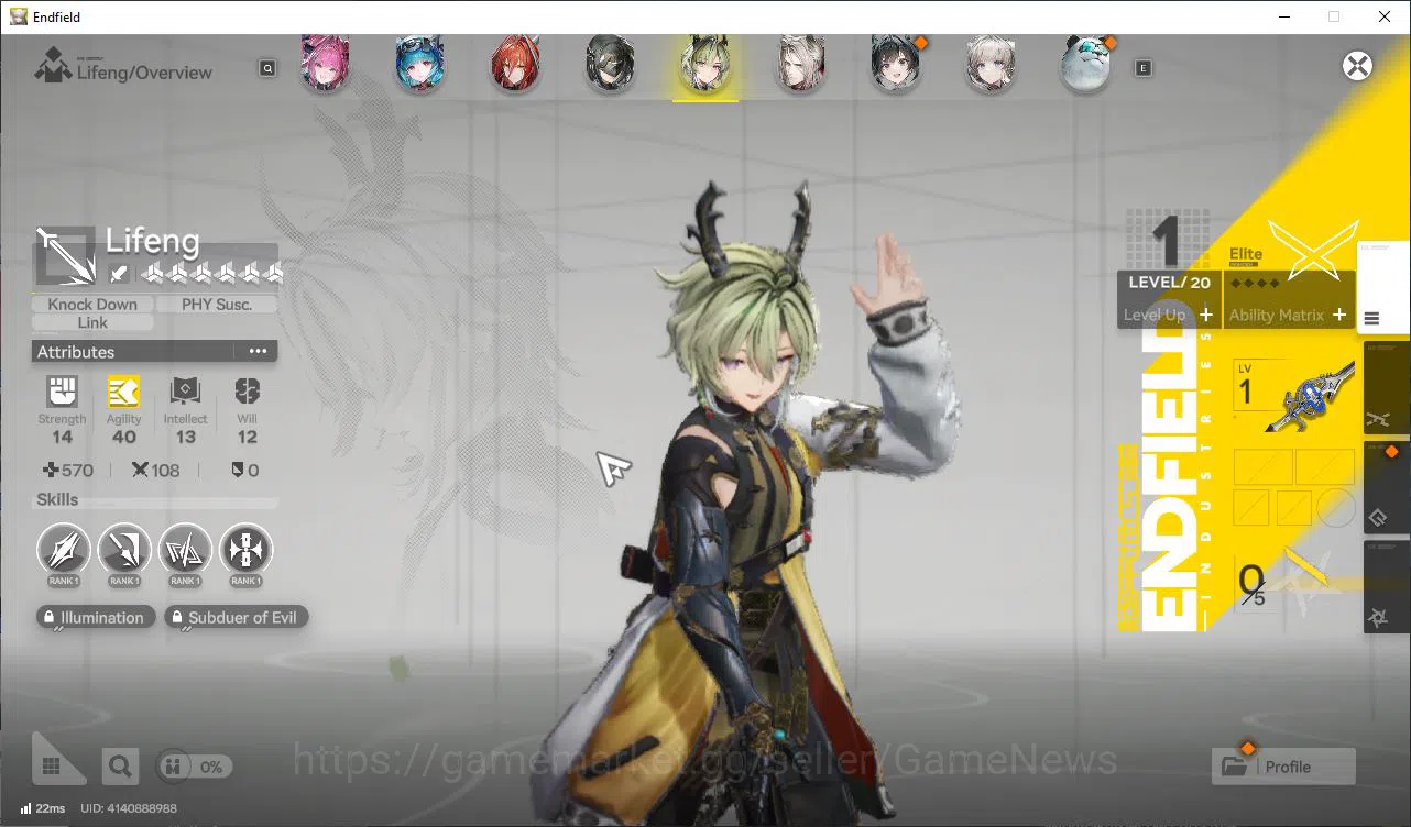 Arknights: Endfield Accounts Asia Lv51|7SSR[YvoneP1,(LaevaP1,Ardelia,Last Rite) image 11