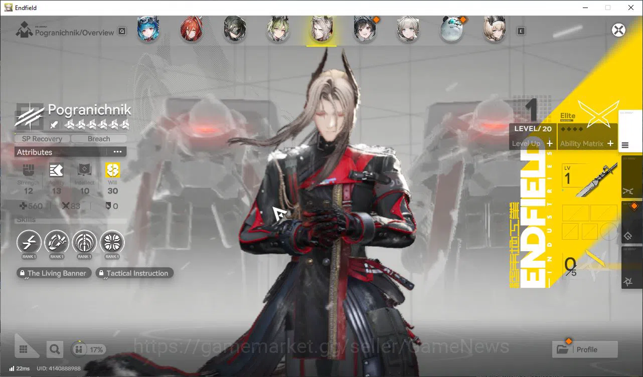 Arknights: Endfield Accounts Asia Lv51|7SSR[YvoneP1,(LaevaP1,Ardelia,Last Rite) image 12