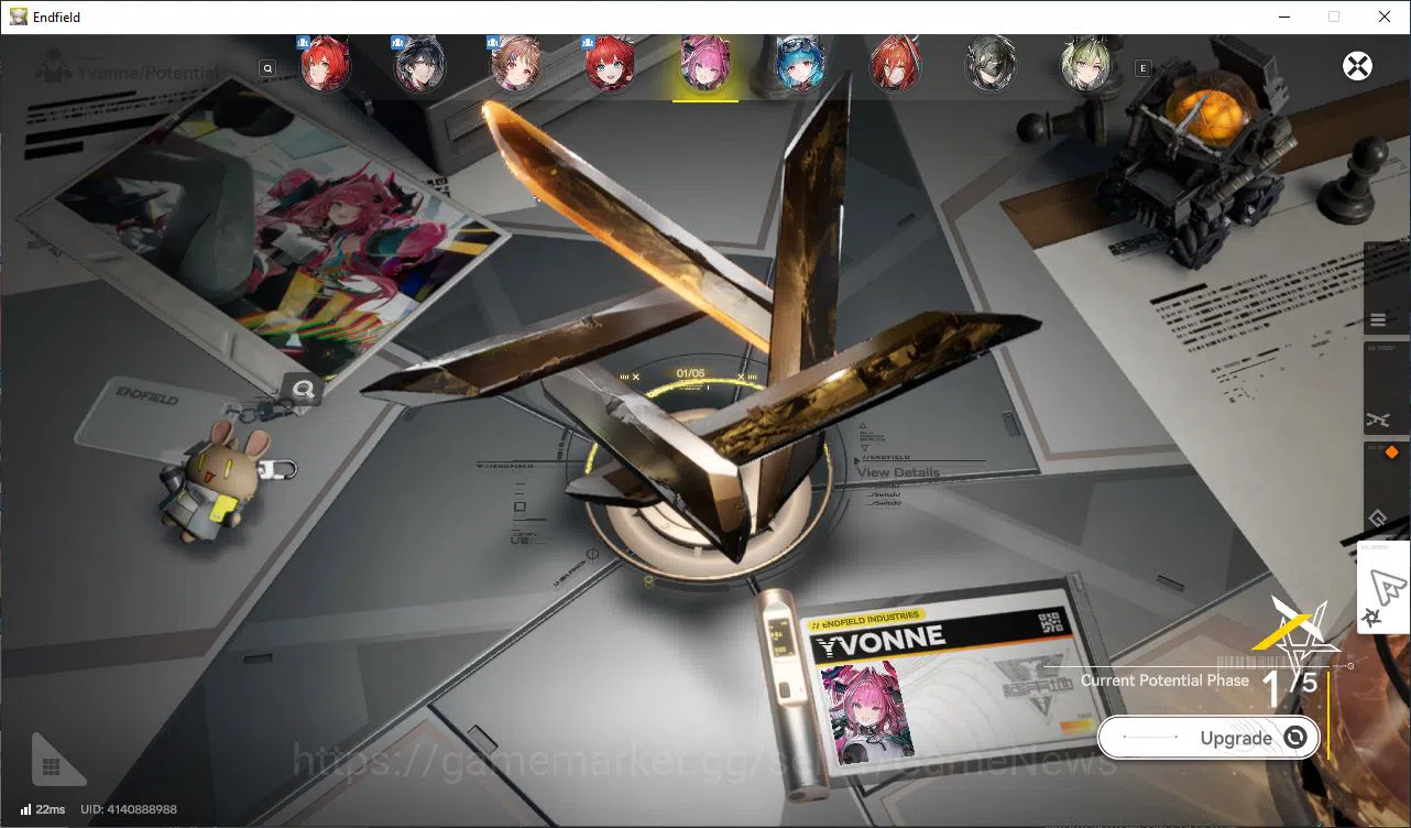Arknights: Endfield Accounts Asia Lv51|7SSR[YvoneP1,(LaevaP1,Ardelia,Last Rite) image 6