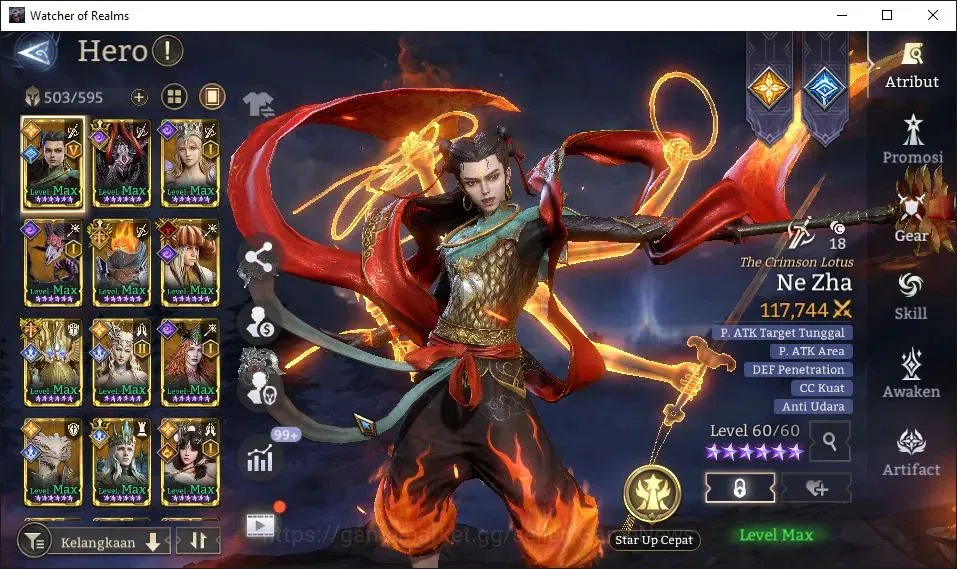 Watcher of Realms Accounts GLOBAL 60x|6M Power|14 Lord[Oren,Valderon,Praetus, image 14