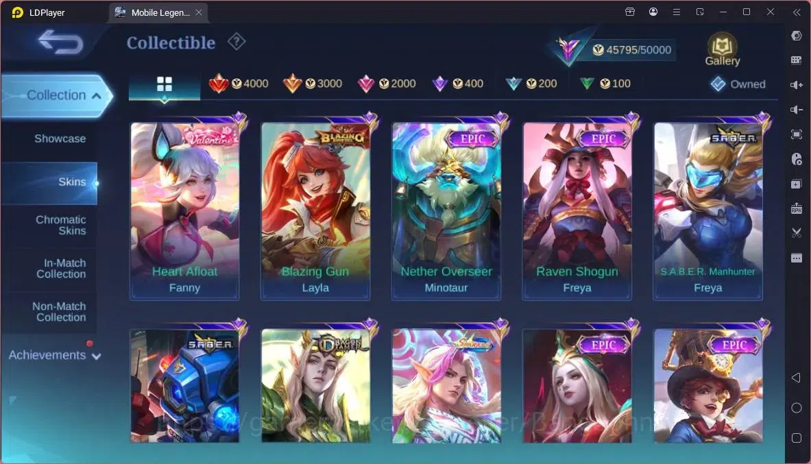 Mobile Legends: Bang Bang Accounts Global |Hero 91|Skin 208|Renowned|Sanrio Floryn|CC image 10
