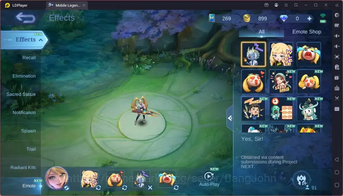 Mobile Legends: Bang Bang Accounts Global |Hero 91|Skin 208|Renowned|Sanrio Floryn|CC image 6