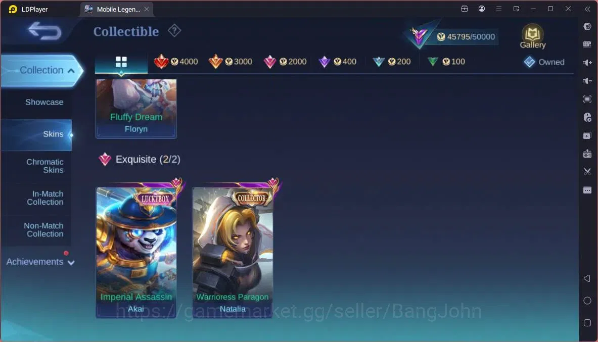Mobile Legends: Bang Bang Accounts Global |Hero 91|Skin 208|Renowned|Sanrio Floryn|CC image 8