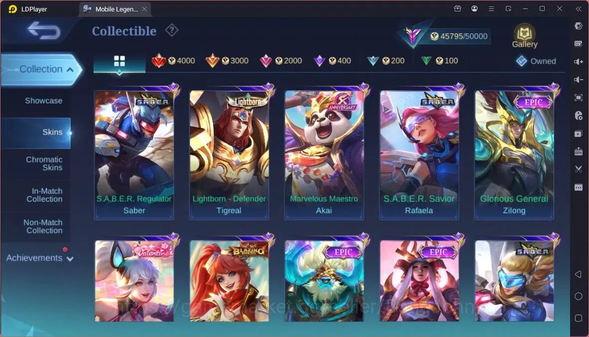 Mobile Legends: Bang Bang Accounts Global |Hero 91|Skin 208|Renowned|Sanrio Floryn|CC image 9