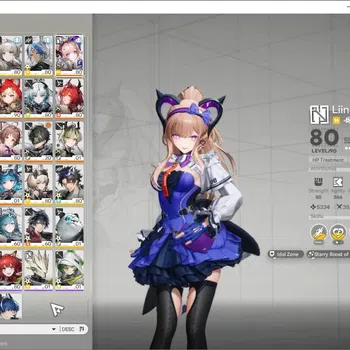 Arknights: Endfield Accounts ASIA|Lv 60|11 SSR 6 Limited + 24(*6Weap)|(Liino,Zhuang Fangyi,Rossi)+Sign,Mi Fu