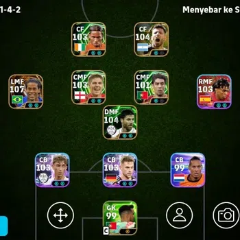 eFootball Accounts Legends & Iconic Players Mobile | PW 3167|Joshua Kimmich Show T, Dean Huijsen Show T, Ronaldnho Gaucho