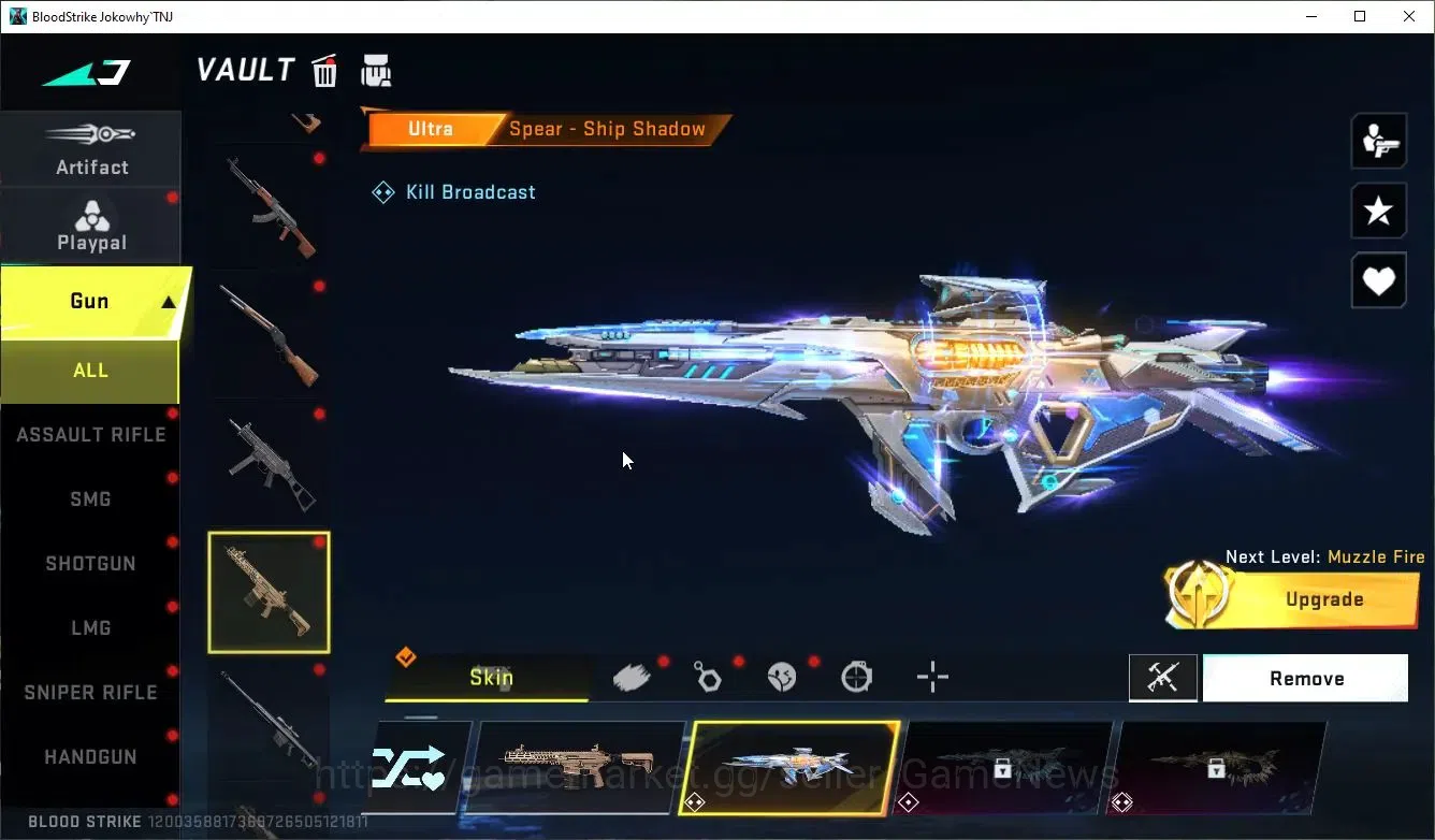 Blood Strike Accounts ASIA|Collab 7DS QBZ95,EVA-SCAR+8 ULTRA[Katya-Flux, image 9