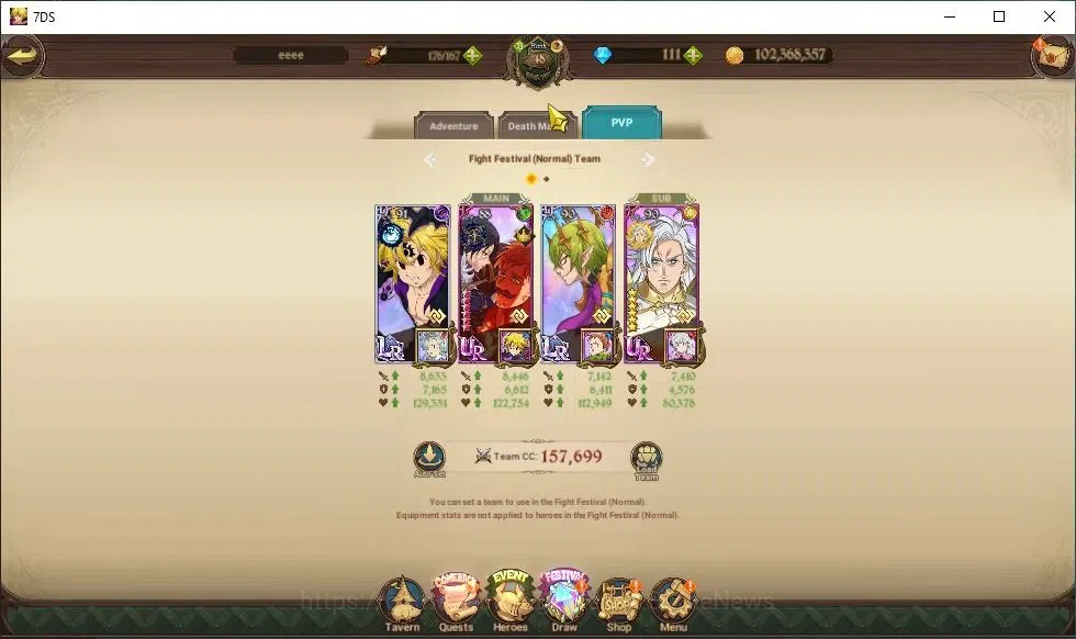 The Seven Deadly Sins: Grand Cross Accounts Global|3,1M CC|111 DM|3 LR+6 UR+Collab ReZero|N Me image 12
