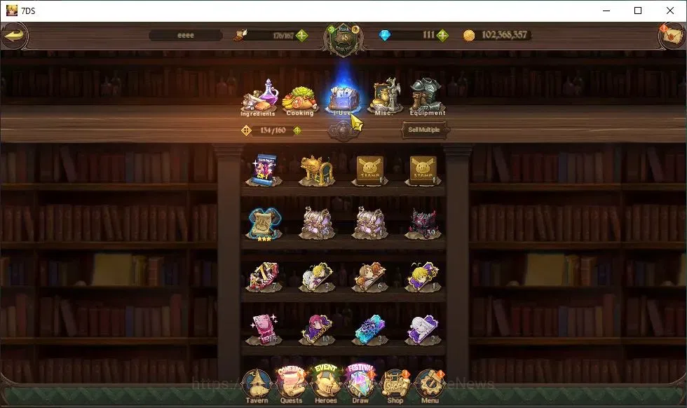 The Seven Deadly Sins: Grand Cross Accounts Global|3,1M CC|111 DM|3 LR+6 UR+Collab ReZero|N Me image 18
