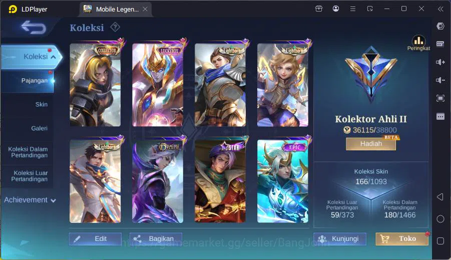 Mobile Legends: Bang Bang Accounts Hero 120|Skin 166|CC Natalia,Lucky Estes,Spongebob image 16