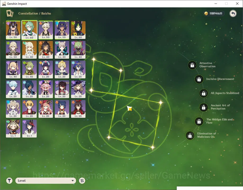 Genshin Impact Accounts Asia|AR 45|2 Limited +1(*5Weapon)|[Cyno,Baizu],Tig image 4