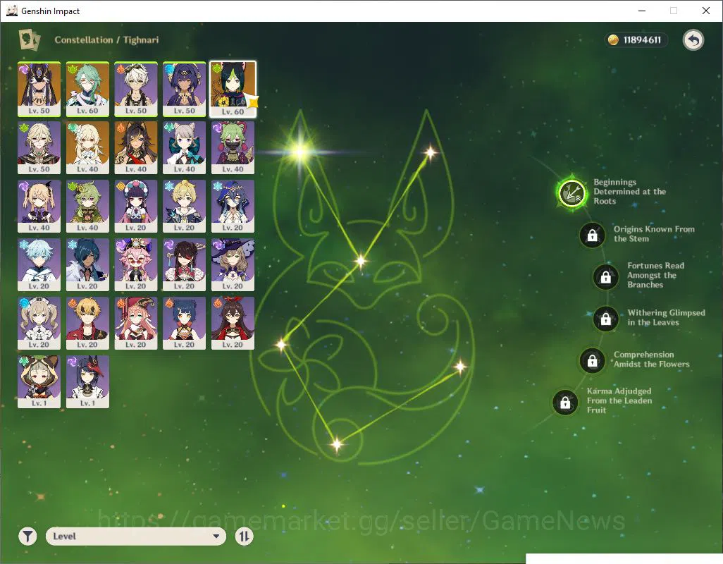 Genshin Impact Accounts Asia|AR 45|2 Limited +1(*5Weapon)|[Cyno,Baizu],Tig image 5