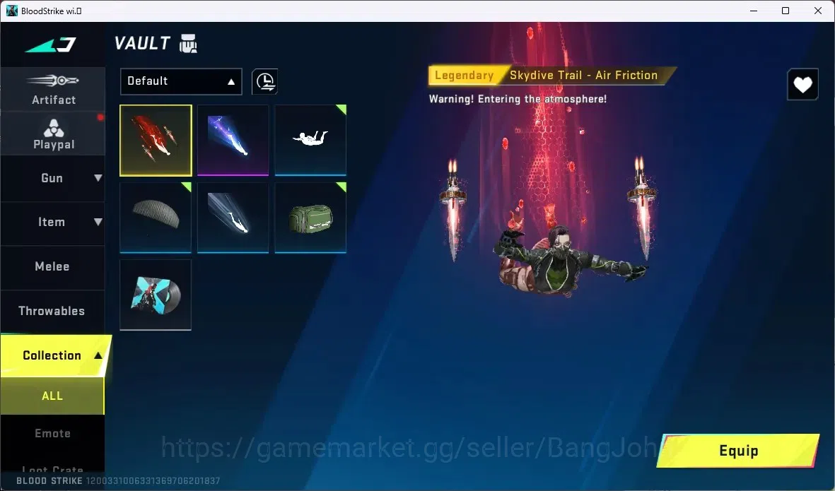 Blood Strike Accounts ASIA | LEGEND GUN: Magnum-Singularity | LEGEND Sky image 5