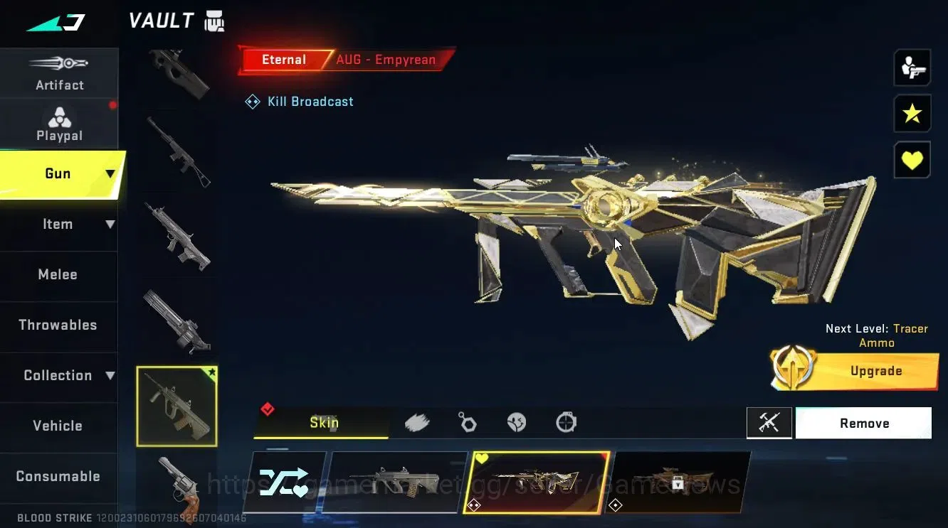 Blood Strike Accounts ASIA|ETERNAL AUG-Empyrean Lv3|Legendary Camo Chest image 3