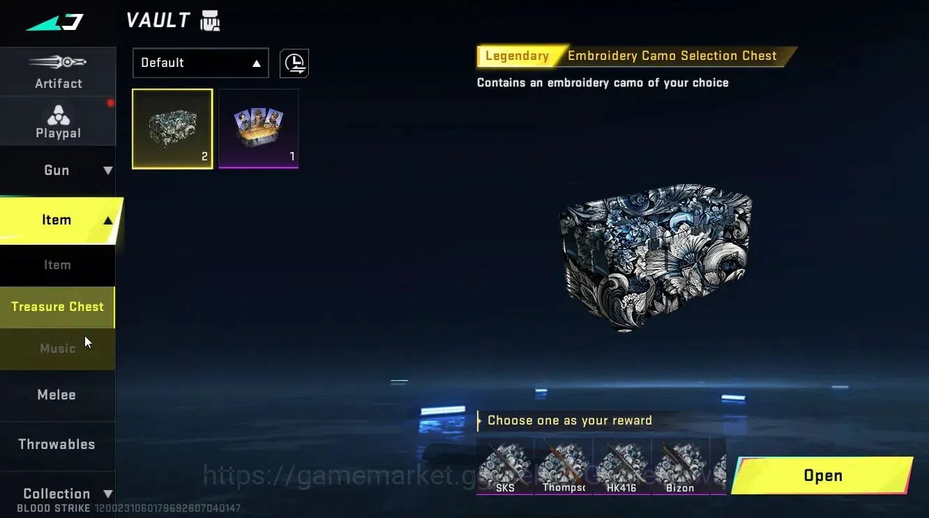 Blood Strike Accounts ASIA|ETERNAL AUG-Empyrean Lv3|Legendary Camo Chest image 6