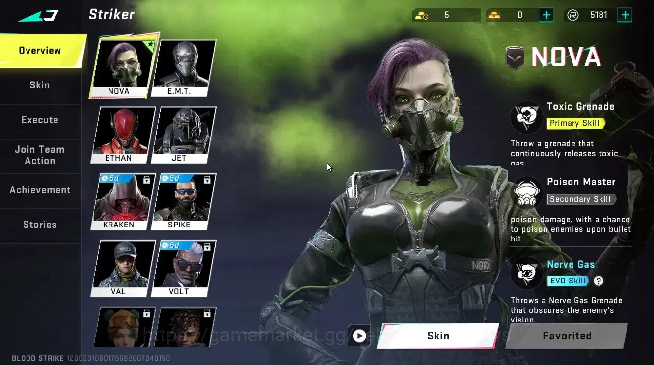 Blood Strike Accounts ASIA|ETERNAL AUG-Empyrean Lv3|Legendary Camo Chest image 9