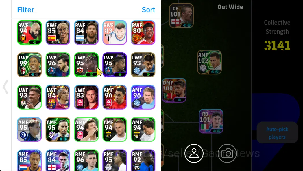 eFootball Accounts Mobile|Big Time Frank Lampard,Ronaldinho(PhenomPas image 3
