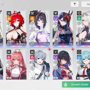 Chaos Zero Nightmare Accounts ASIA|Lv 55|8 SSR|1 Limit [Arabella E3+Hilde] Olga,Fei.Nine,Yuki|Stove|TakeMail(CZN705Z)