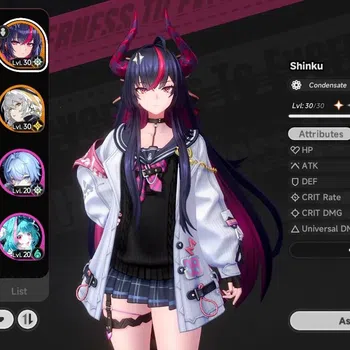 Neverness to Everness Accounts GLOBAL EU|HL 29|TL 11|6 S-Class 3 Limit([Shinku+Outfit],Nanally,Lacrimosa)+Sign|2 Selector|5