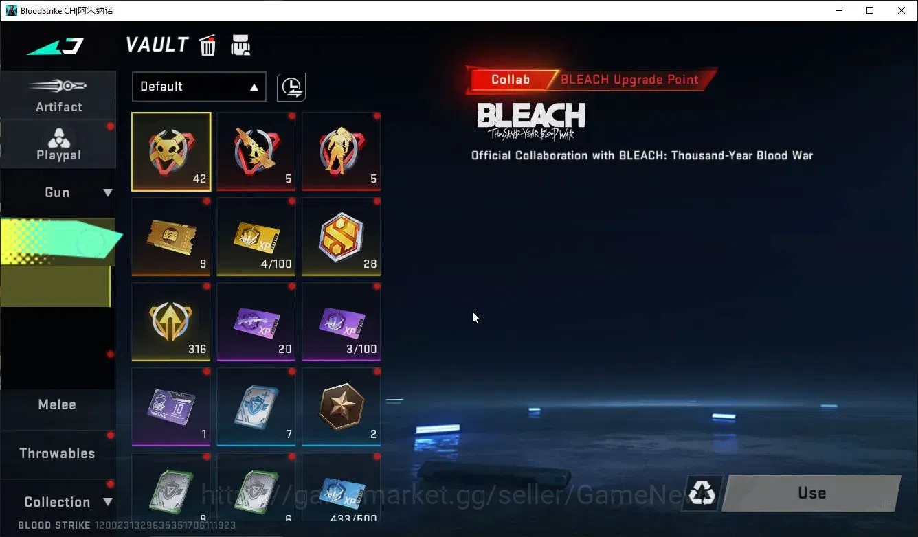 Blood Strike Accounts ASIA|ETERNAL VOLT-DeathClaw+Collab BLEACH Byakuya| image 18