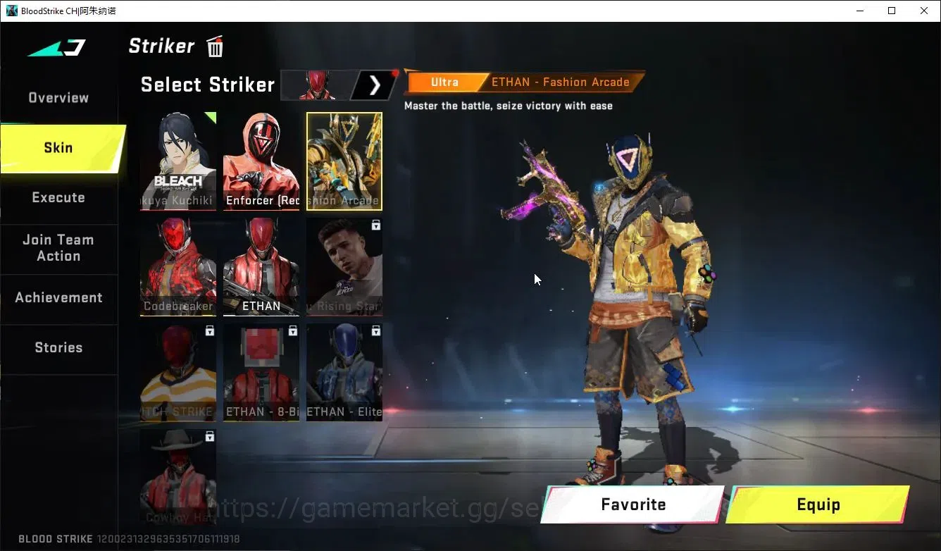 Blood Strike Accounts ASIA|ETERNAL VOLT-DeathClaw+Collab BLEACH Byakuya| image 6