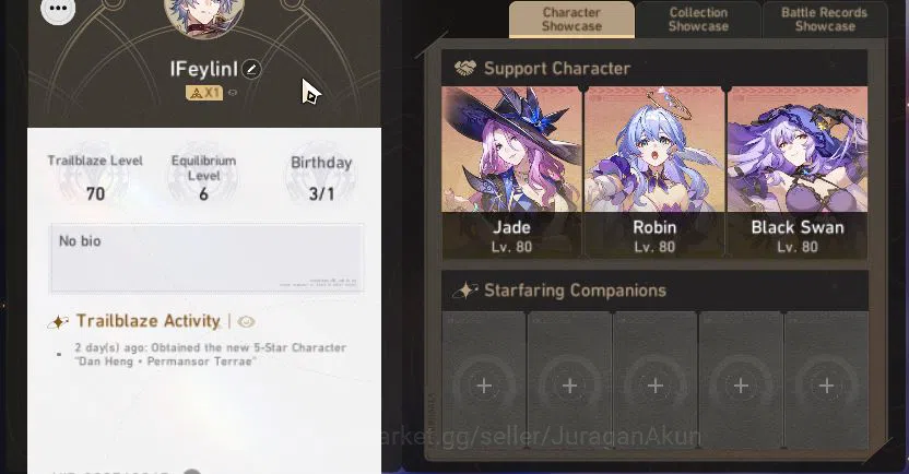 Honkai Star Rail Accounts ASIA|TL 70|13 Limited [Phainon,Rappa] + Sign Avent image 2
