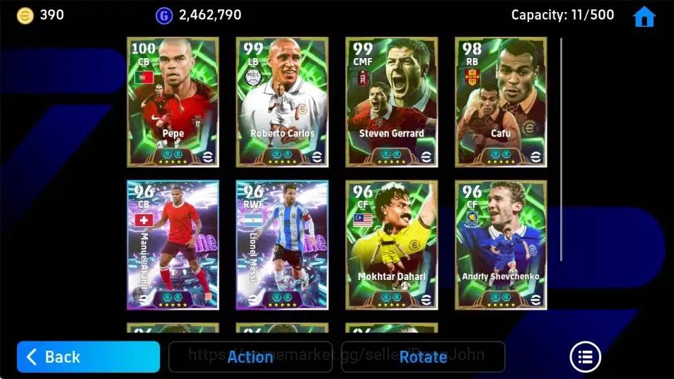 eFootball Accounts Android|PW 3143|Epic Pepe,Epic Roberto Carlos,Epic image 2