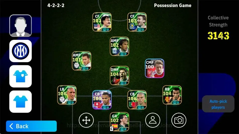 eFootball Accounts Android|PW 3143|Epic Pepe,Epic Roberto Carlos,Epic image 4