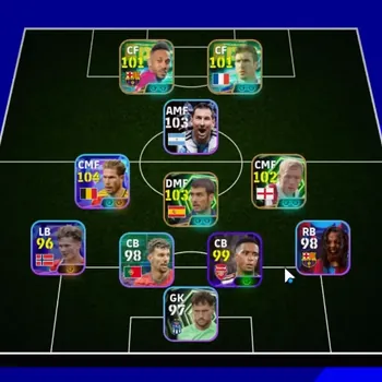 eFootball Accounts High-End Android|Power 3095|Epic Pep Guardiola,Eric Cantona,Paul Scholes,Aubameyang|Show Time Kevin De