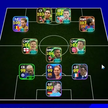 eFootball Accounts Legends & Iconic Players Android|Big Time Lamine Yamal|Show Time Kevin De Bruyne|Epic Luis Suarez,Gennaro