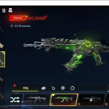 Blood Strike Accounts Starter ASIA|ETERNAL Galil Noxdra Lv2|2 Legendary AR97 Abyss,SCAR Abyss|Fresh Starter Acc|Log