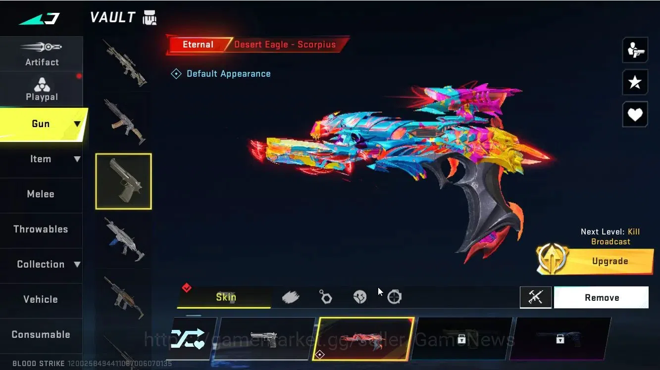 Blood Strike Accounts ASIA|ETERNAL DEagle|Collab TR[JACK,MCX,Etc]+7DS[AK image 10