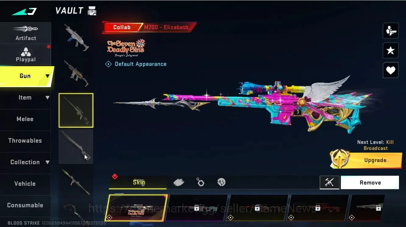 Blood Strike Accounts ASIA|ETERNAL DEagle|Collab TR[JACK,MCX,Etc]+7DS[AK image 12
