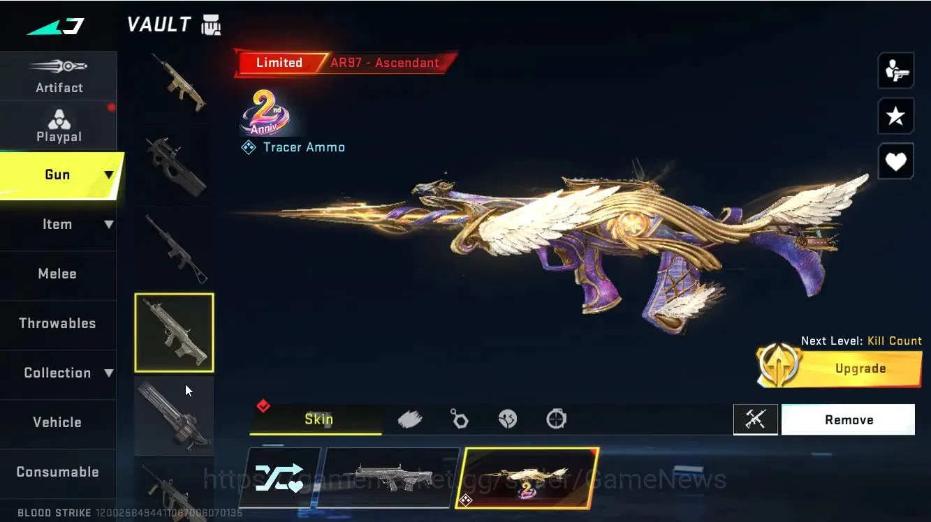 Blood Strike Accounts ASIA|ETERNAL DEagle|Collab TR[JACK,MCX,Etc]+7DS[AK image 13